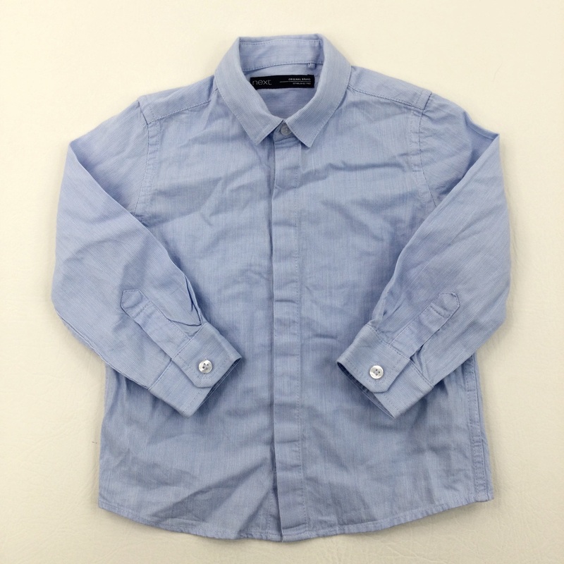 Blue Smart Long Sleeve Shirt - Boys 18-24 Months
