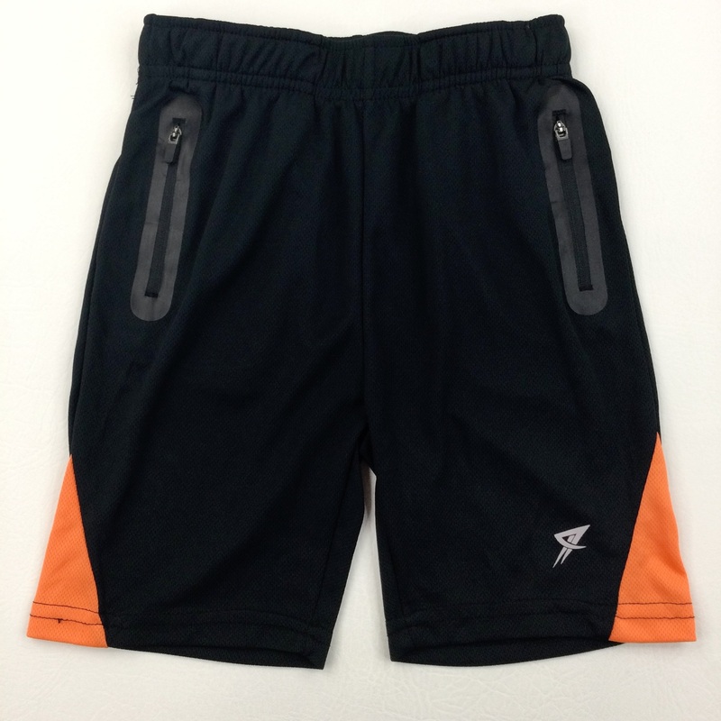 Black Sports Shorts - Boys 5-6 Years
