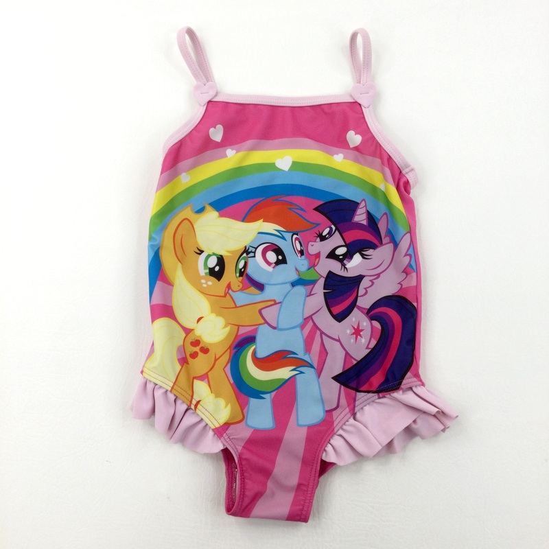 My Little Pony Pink Swimsuit - Girls 6 Years