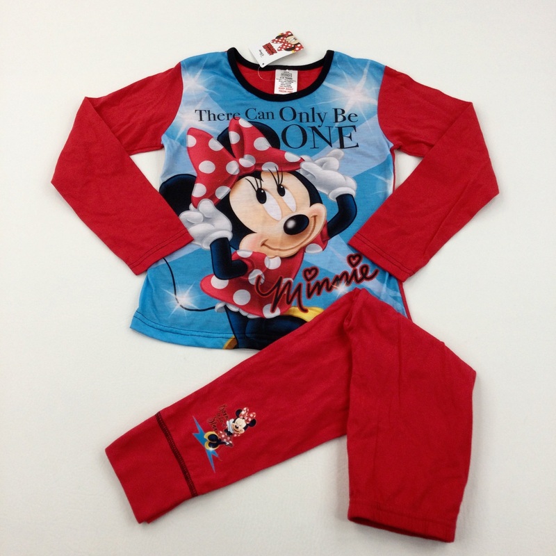**NEW** Minnie Mouse Red Pyjamas - Girls 5-6 Years
