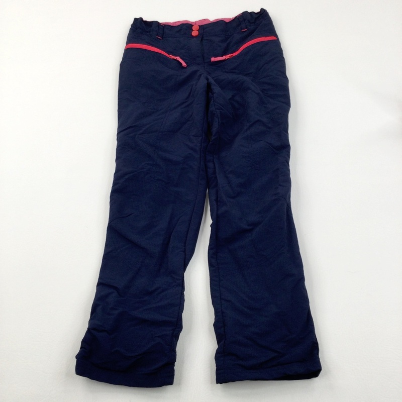 Navy Fleece Lined Warm Walking Trousers - Girls 9-10 Years