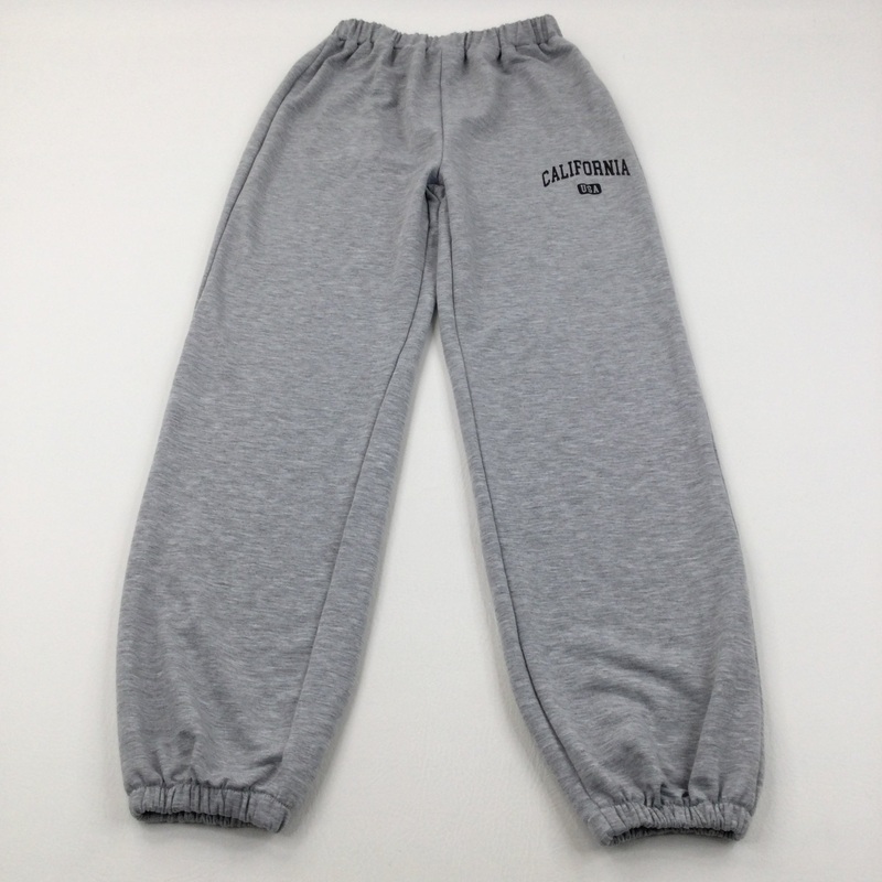 'California' Grey Lightweight Joggers - Girls 12-13 Years