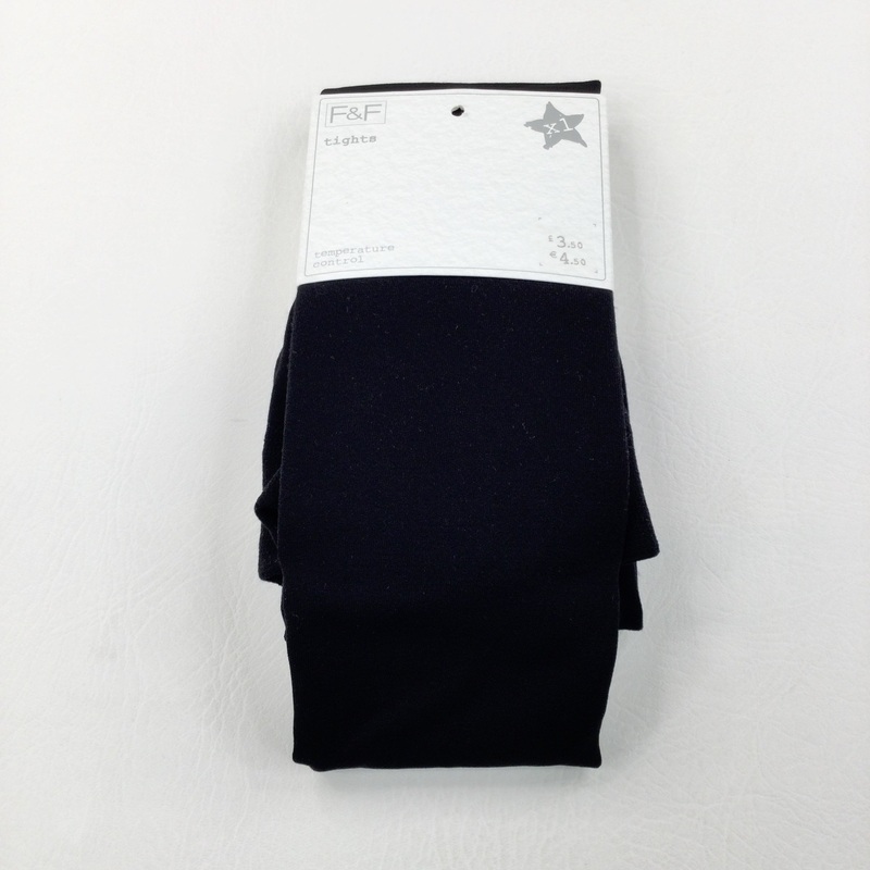 **NEW** Black Thermal Fleece Tights - Girls 11-12 Years