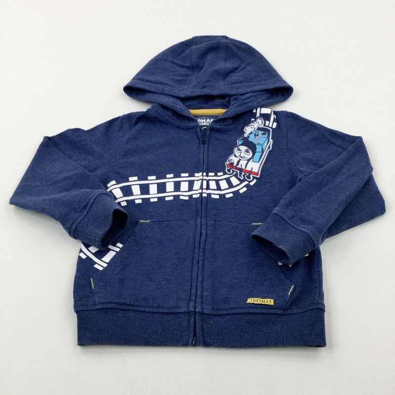 Thomas The Tank Engine Blue Hoodie - Boys 3-4 Years