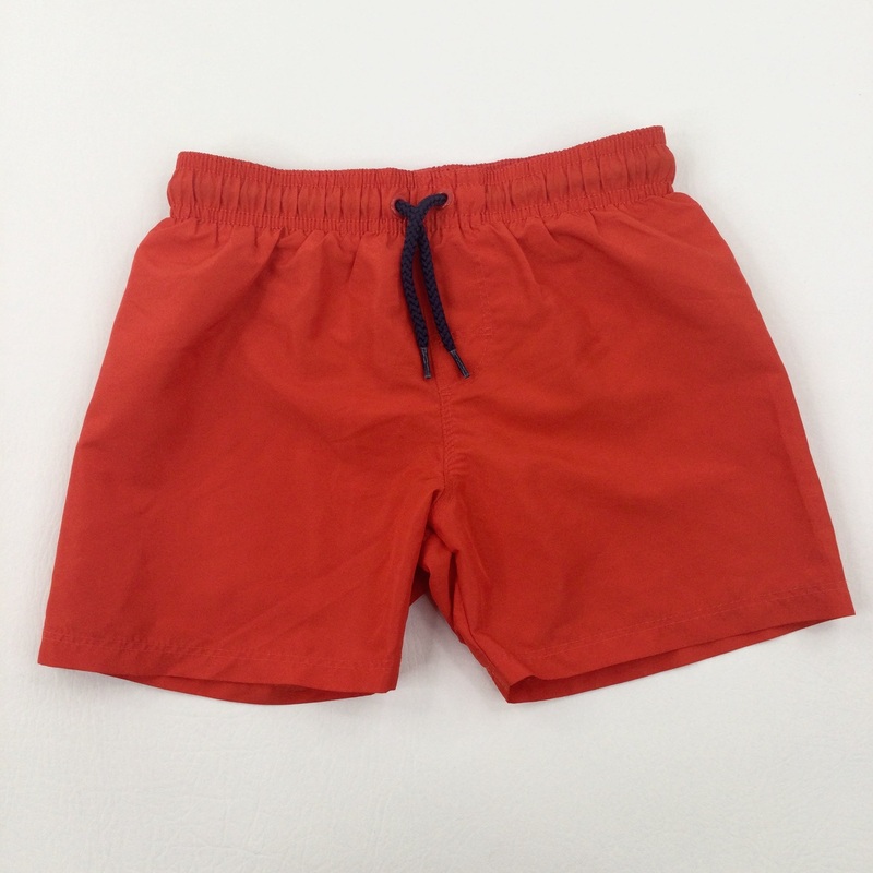 Red Swim Shorts - Boys 2-4 Years
