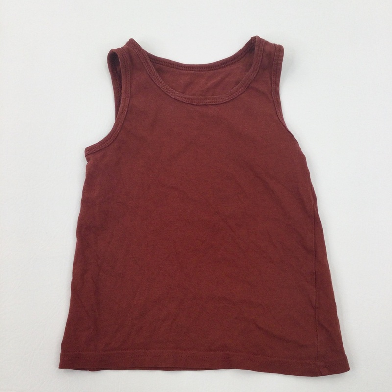 Tan Vest - Boys 2-3 Years