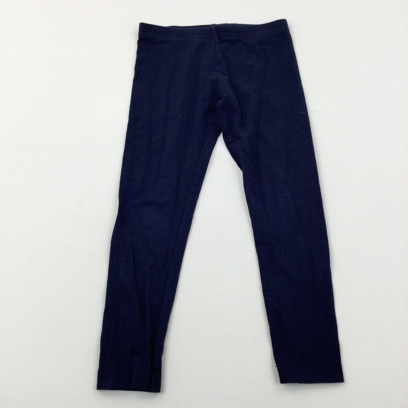 Navy Leggings - Girls 4-5 Years
