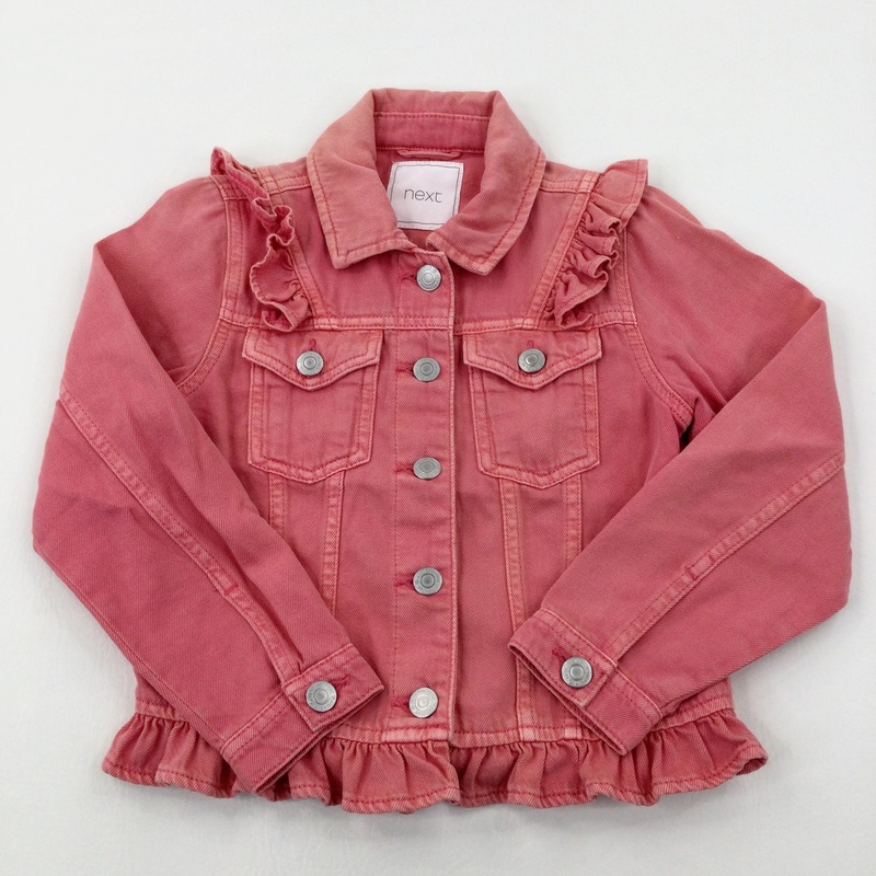 Pink Denim Jacket - Girls 6-7 Years