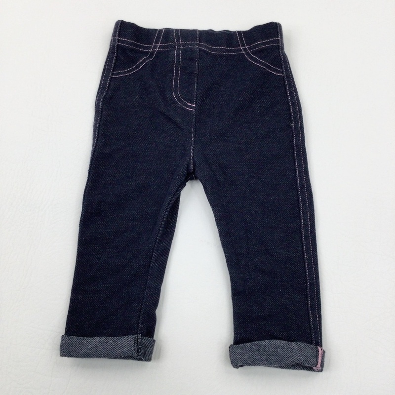 Blue Leggings - Girls 3-6 Months
