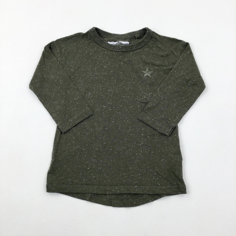 Star Motif Long Sleeve Top - Boys 12-18 Months