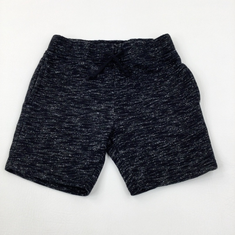 Blue & Grey Shorts - Boys 3-4 Years