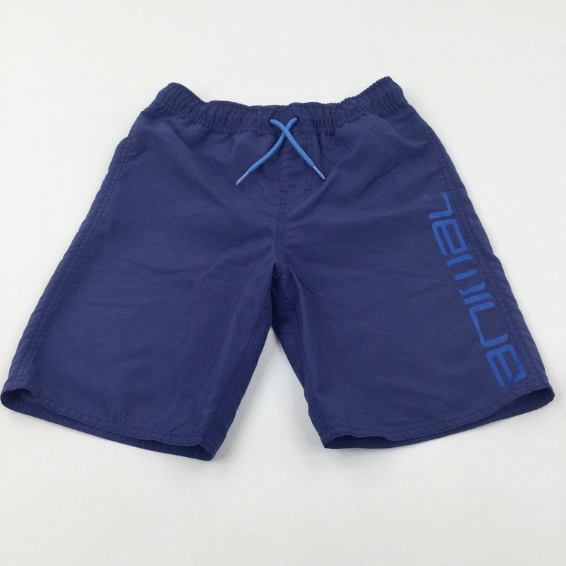 'Animal' Navy Swim Shorts - Boys 9-10 Years