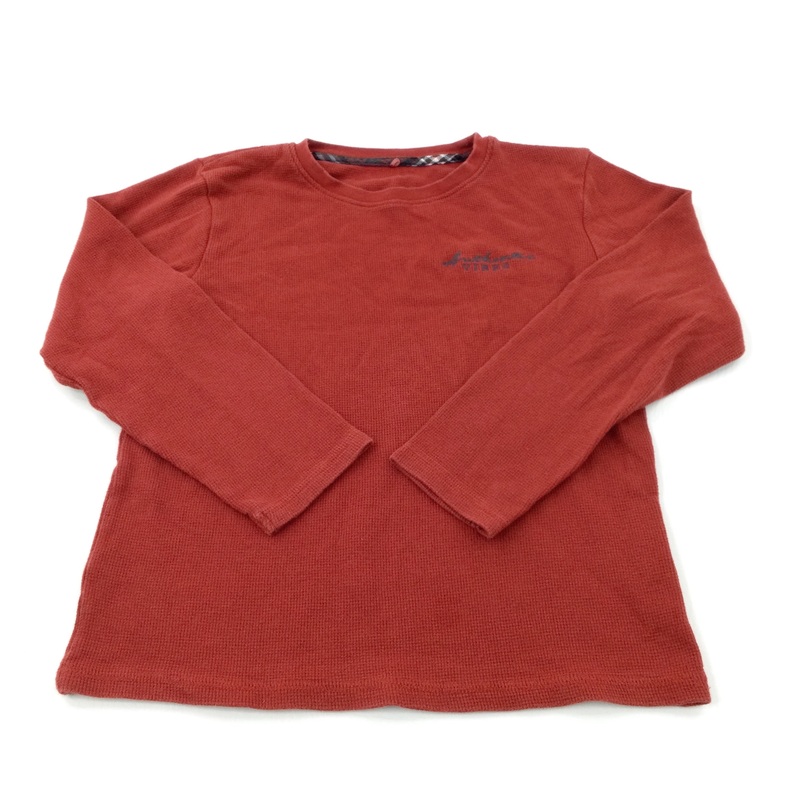 'Authentic Vibes' Red Jumper - Boys 10-11 Years