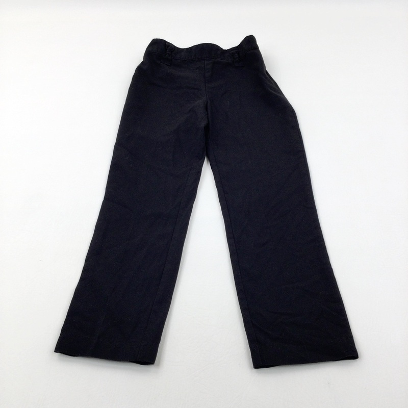 Black School Trousers - Girls 5-6 Years