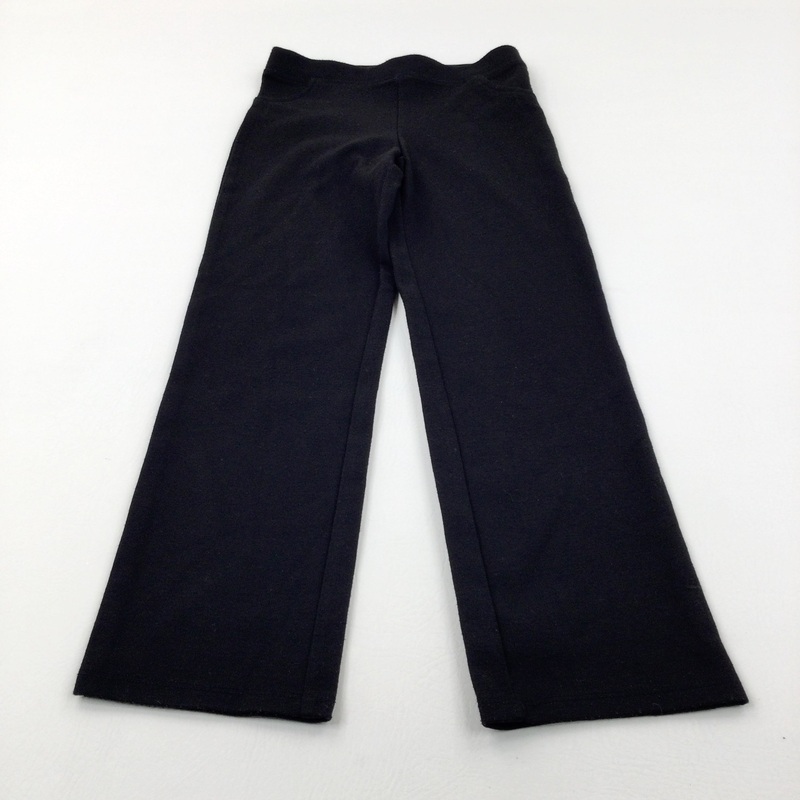 Black School Trousers - Girls 8 Years
