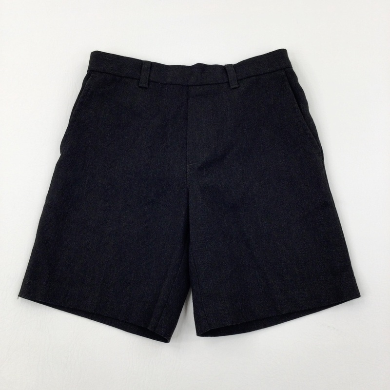 Charcoal Grey School Shorts - Boys 4-5 Years