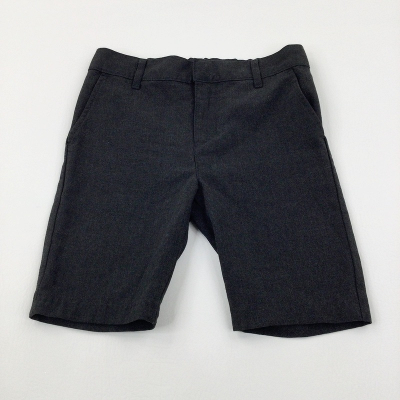 Charcoal Grey School Shorts - Boys 5-6 Years