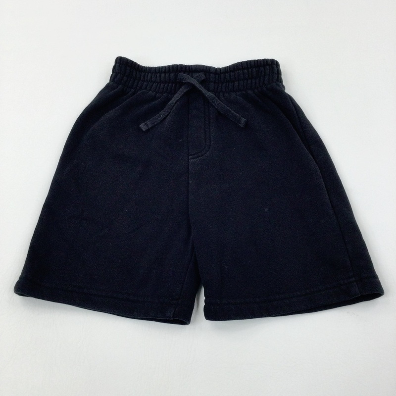 Navy School Sports Shorts - Boys 4-5 Years