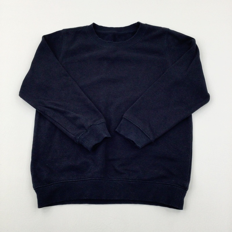 Navy School Sweatshirt - Boys/Girls 7-8 Years