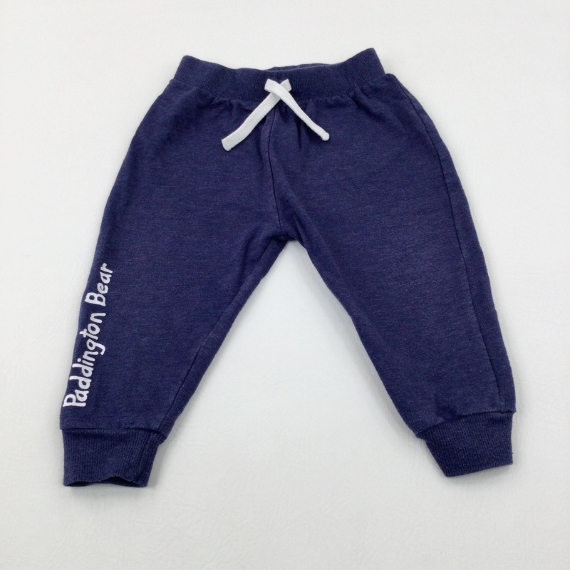 'Paddington Bear' Blue Joggers - Boys 12-18 Months