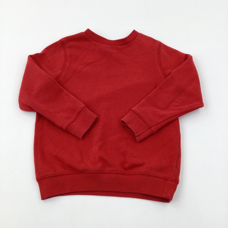 Red School Sweatshirt - Boys/Girls 4-5 Years