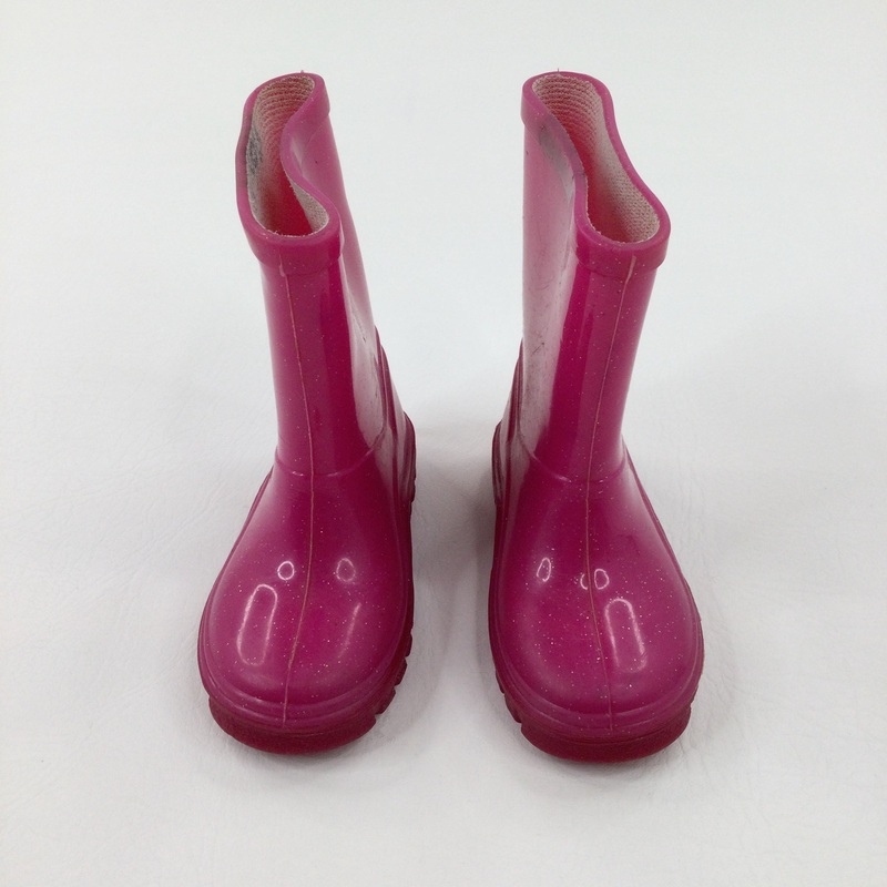Sparkly Pink Wellies - Girls - Shoe Size 5