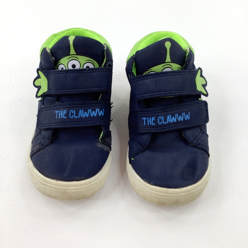 Toy Story Aliens Blue & Green Shoes - Boys - Shoe Size 5