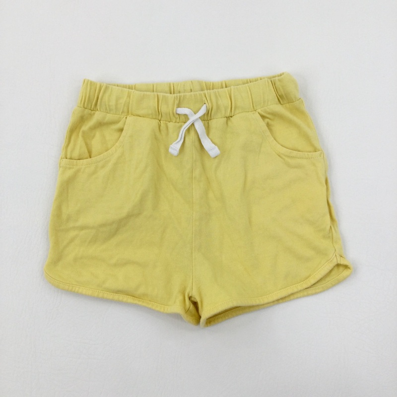 Yellow Shorts - Girls 3-4 Years