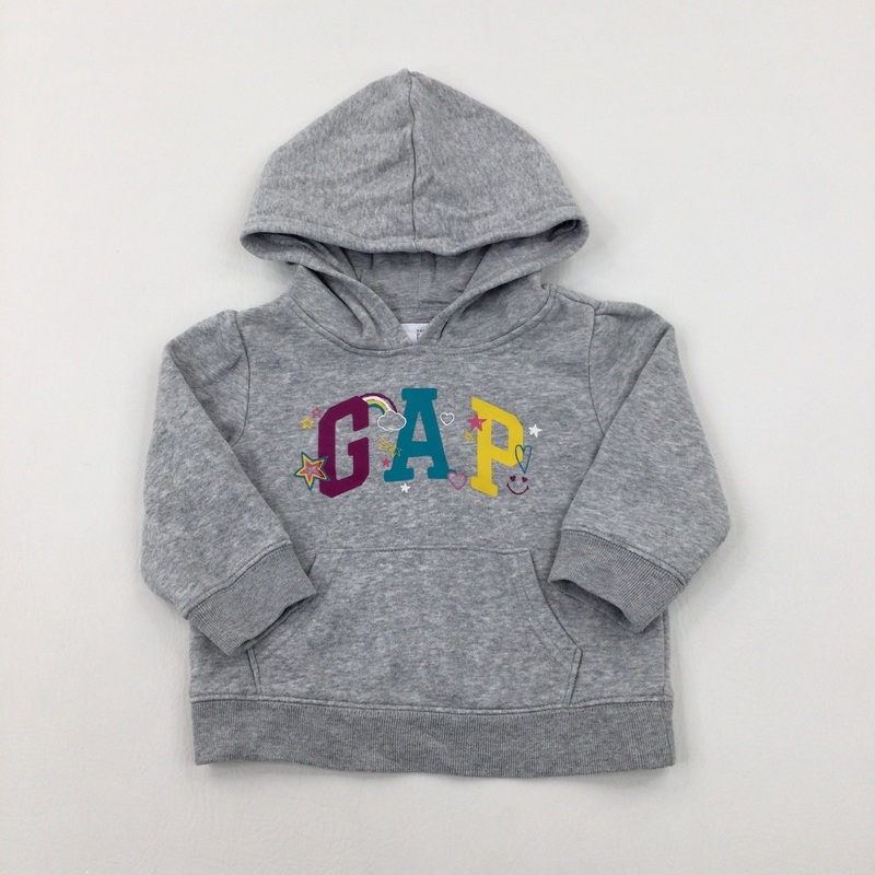 'GAP' Grey Hoodie - Girls 18-24 Months
