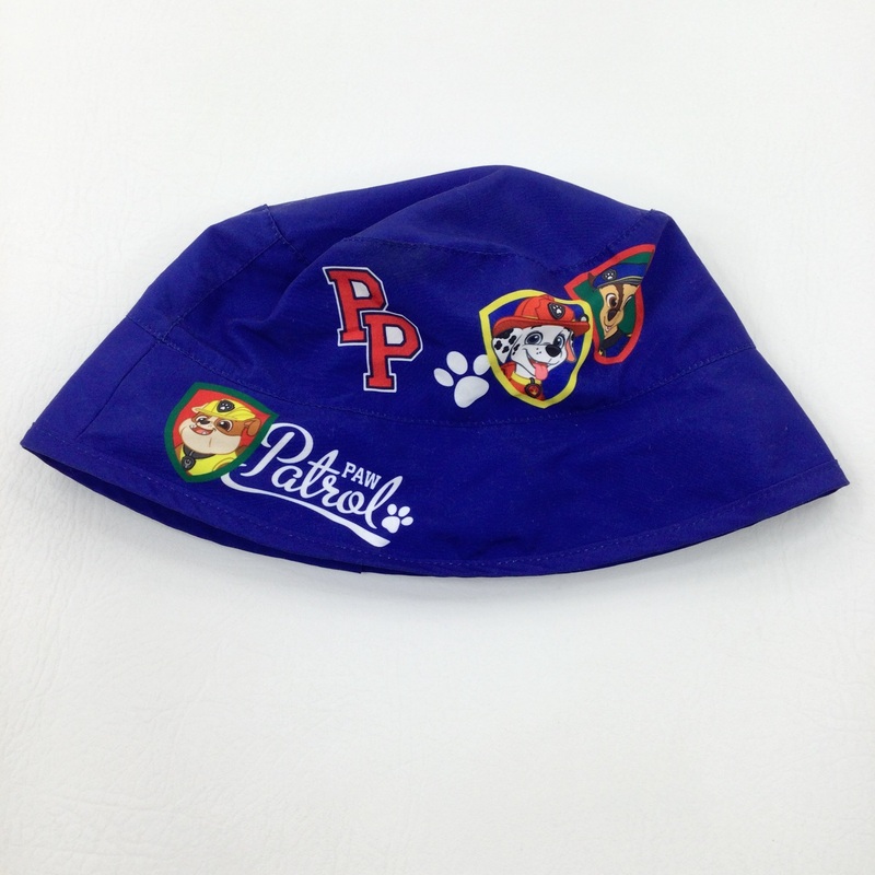 'PP' Paw Patrol Blue Sun Hat - Boys 2-3 Years