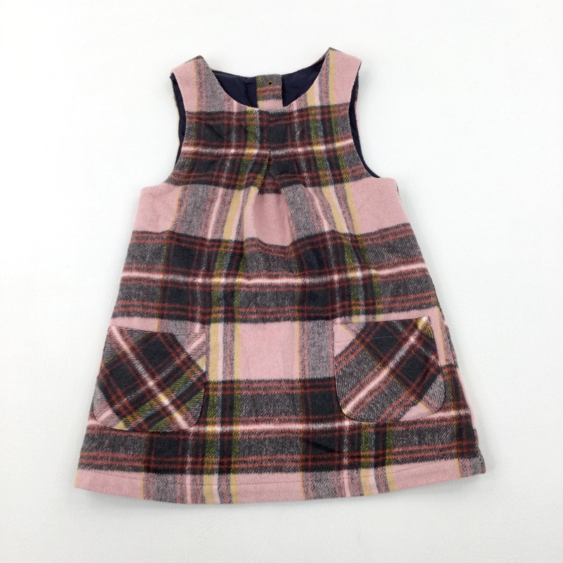 Tartan Pink Dress - Girls 2-3 Years