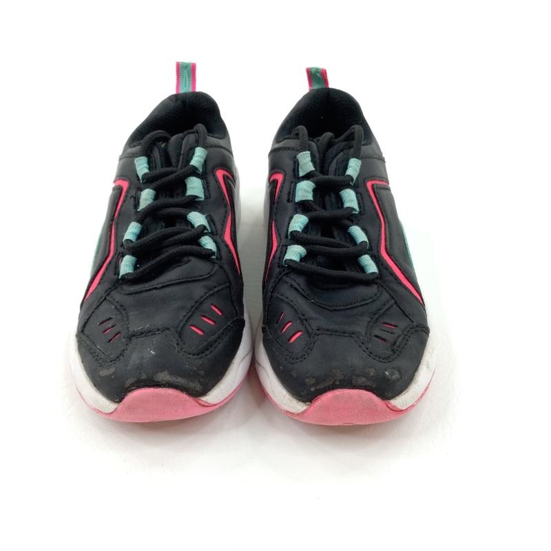 Colourful Black Trainers - Girls - Shoe Size 12.5