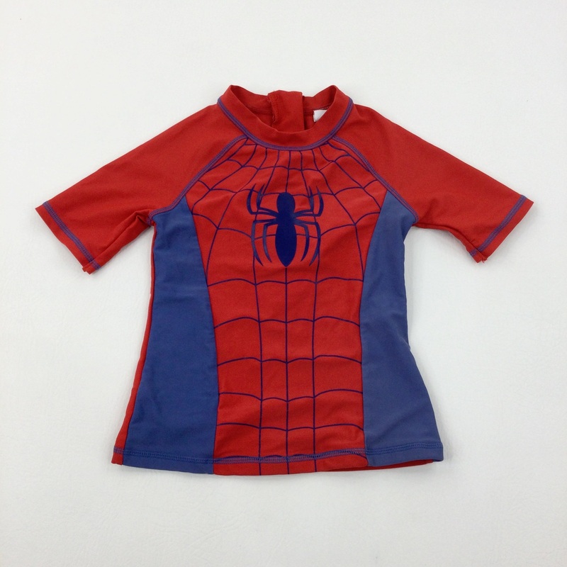 Spider-Man Red Beach Top - Boys 5-6 Years