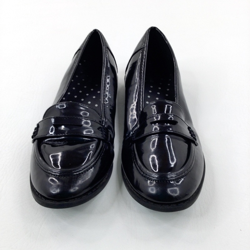 Black School Shoes - Girls - Shoe Size 1