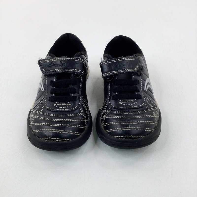 Black Trainers - Boys - Shoe Size 7.5