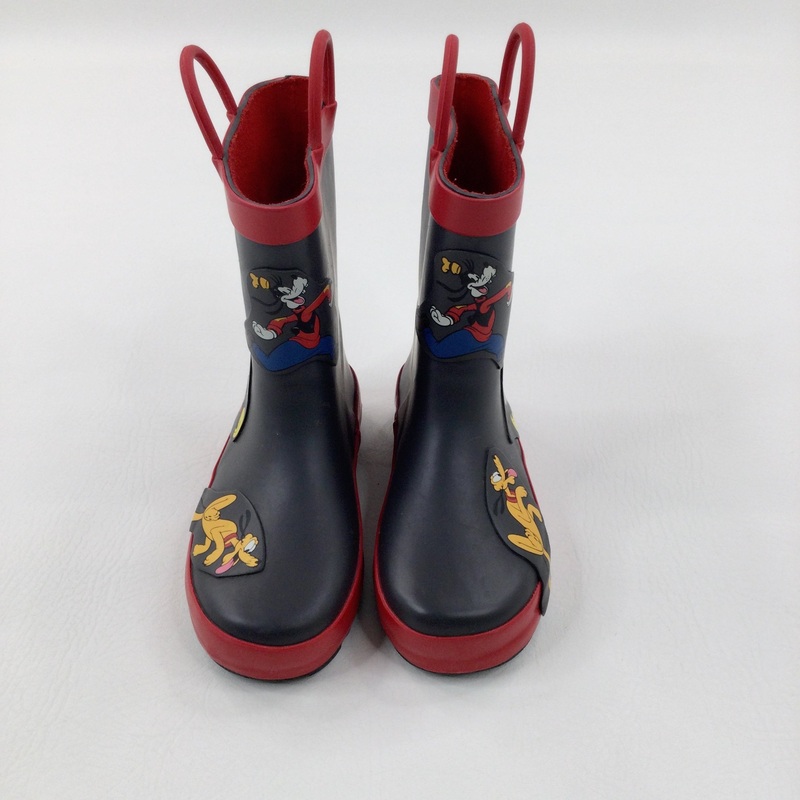 Mickey Mouse & Friends Charcoal Grey Wellies - Boys/Girls - Shoe Size 9