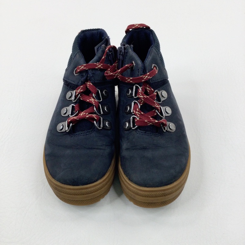 Navy Ankle Boots - Boys - Shoe Size 8