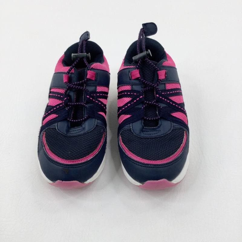 Pink & Navy Trainers - Girls - Shoe Size 13