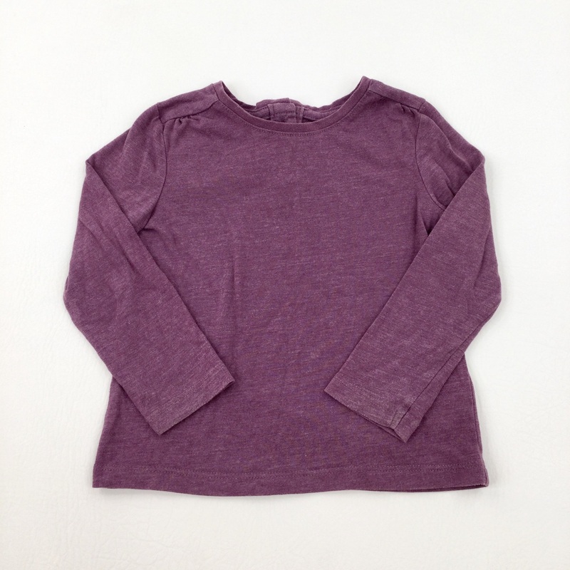 Purple Long Sleeve Top - Girls 12-18 Months