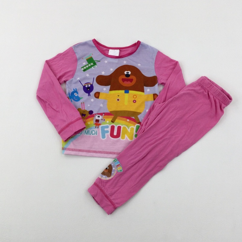 'So Much Fun!' Hey Duggee Pink Pyjamas - Girls 2-3 Years
