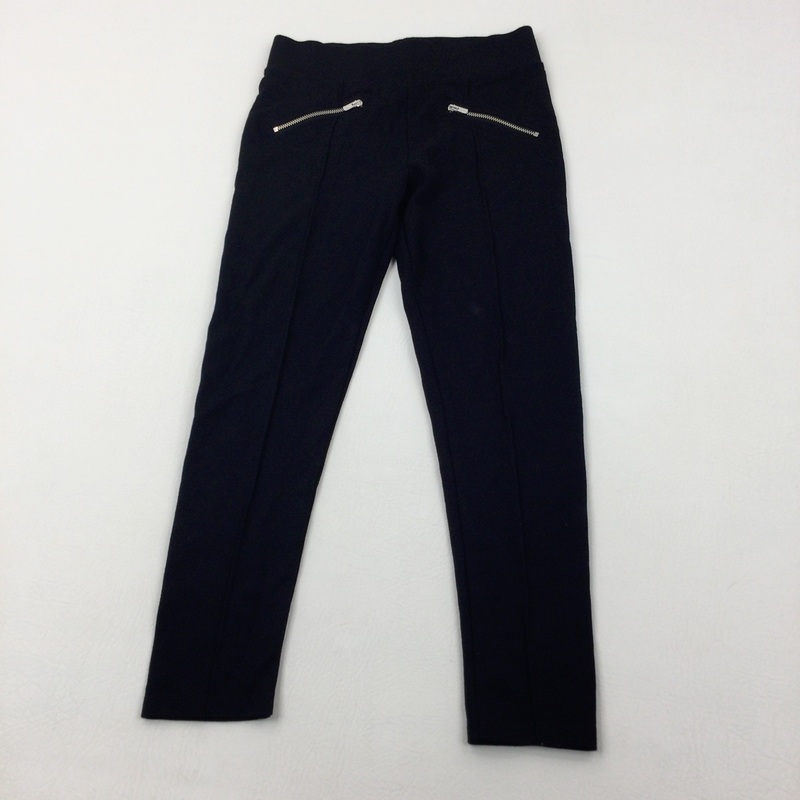 Black Smart Leggings - Girls 8-9 Years