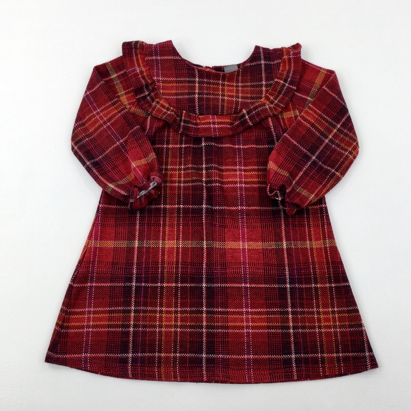 Red Tartan Dress - Girls 4-5 Years