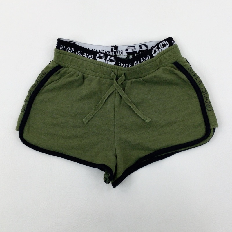 'River Island' Green Shorts - Girls 7-8 Years
