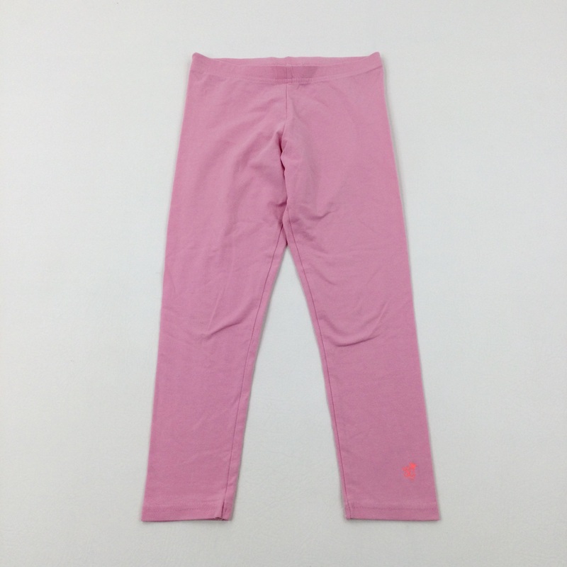 'SG' Pink Leggings - Girls 8-9 Years