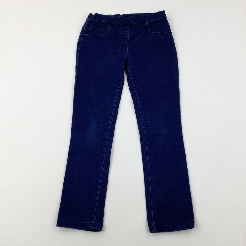 Blue Denim Jeggings - Girls 9-10 Years