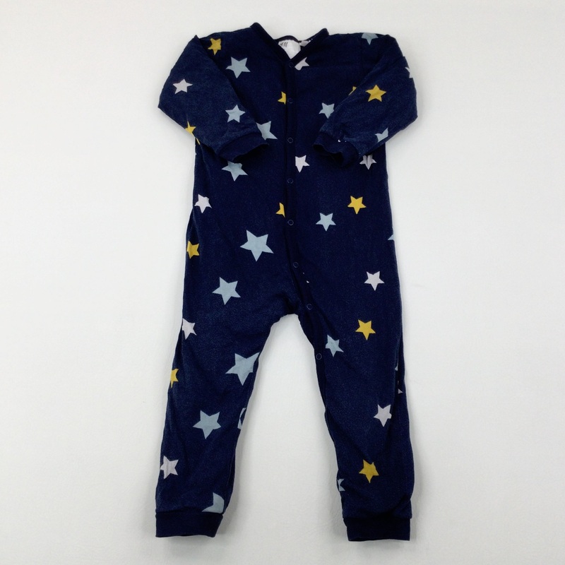 Stars Navy Onesie - Boys 2-3 Years