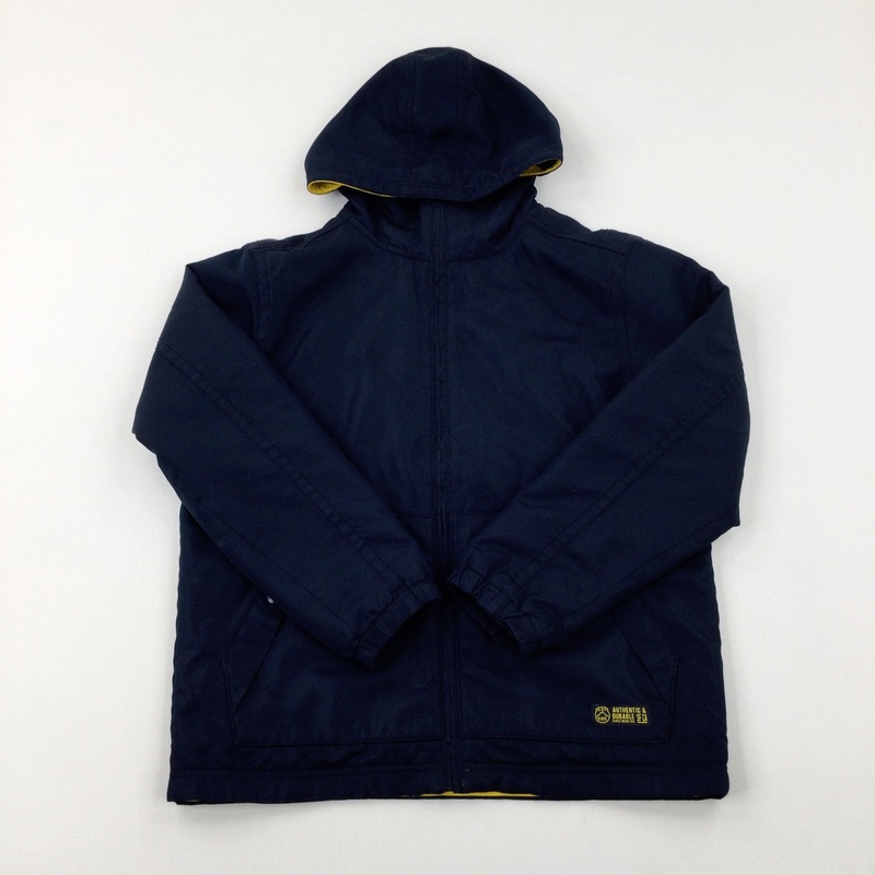 Black Fleece Lined Hooded Jacket - Boys 9-10 Years