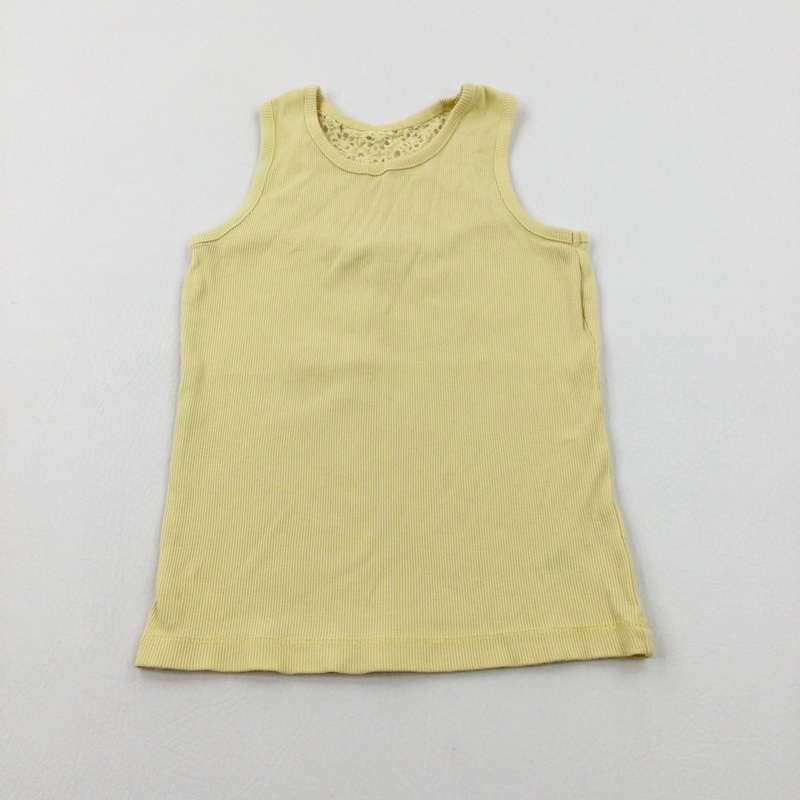 Yellow Vest Top - Girls 8-9 Years