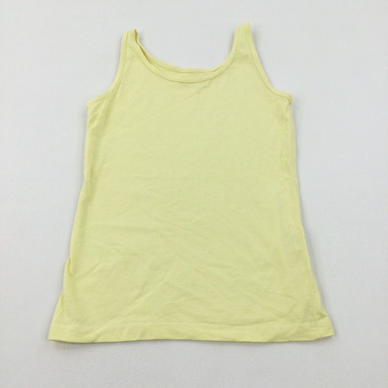 Yellow Vest Top - Girls 9-10 Years