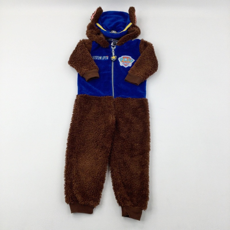 'Chase' Paw Patrol Fluffy Onesie - Boys 2-3 Years